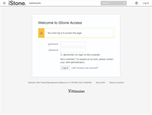Tablet Screenshot of access.istone.se